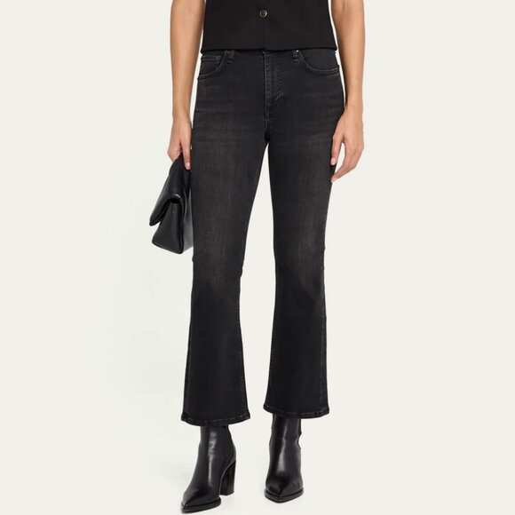 Rag & Bone Peyton Mid Rise Bootcut Jeans, Highland Wash - Picture 1 of 5